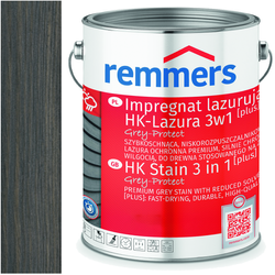 Remmers HK-Lasur HK-Lazura PLUS ochronna lazura do drewna ANTRACYTOWY 5L