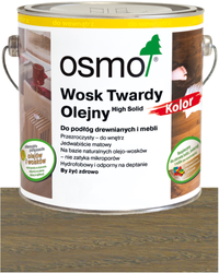 Osmo 3040 wosk twardy olejny olej wosk 125ml BIAŁY