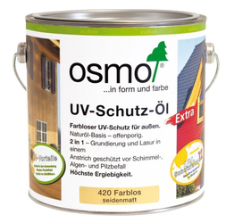 OSMO Olej Ochronny UV Bezbarwny POŁYSK 420 2,5L